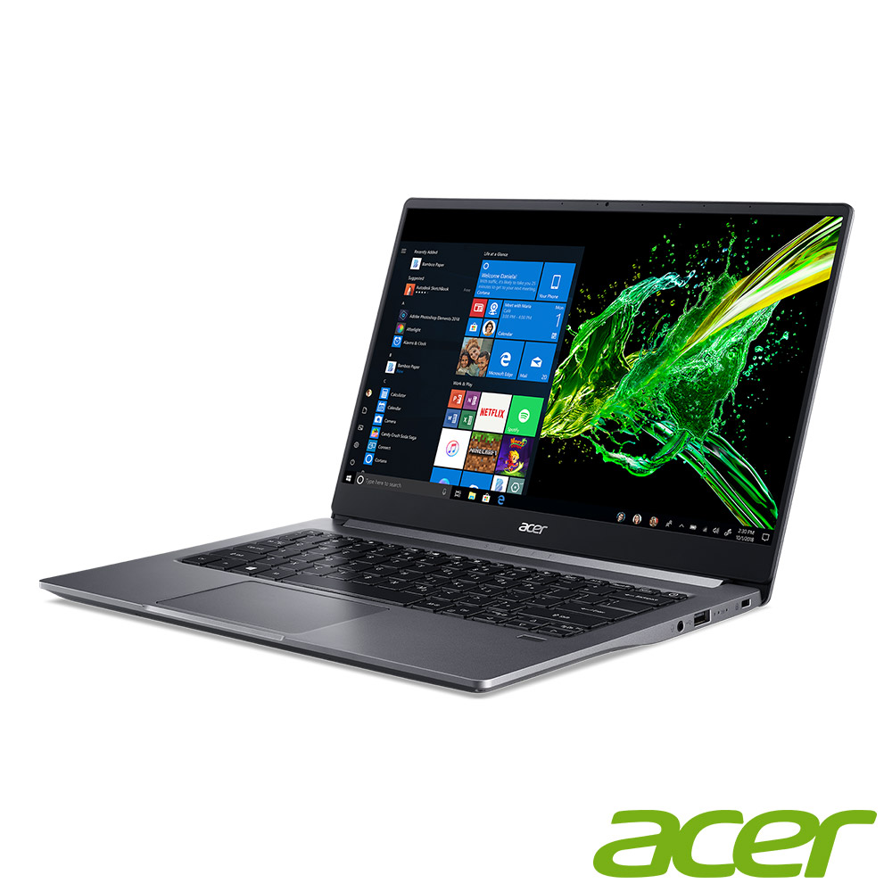 Acer SF314-57-787W 14吋筆電(i7-1065 G7/8G/512G SSD/Swift 3/灰)Acer Swift3 系列