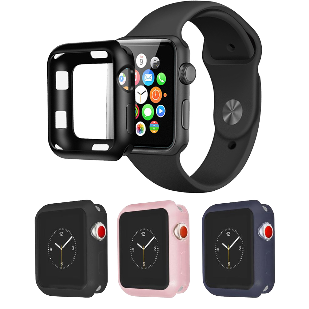 Apple Watch 4/5代 磨砂TPU保護殼 軟殼 防摔 手錶保護套