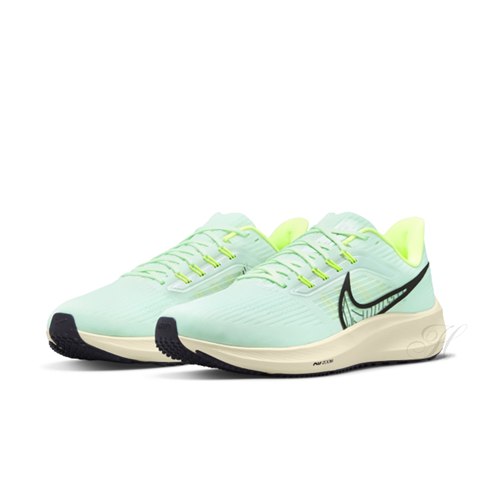 NIKE 慢跑鞋  運動鞋 緩震 男鞋 綠 DH4071301 AIR ZOOM PEGASUS 39