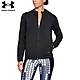 【UNDER ARMOUR】UA 女 CG Thrdbrn Terry連帽外套 黑-優惠商品 product thumbnail 1