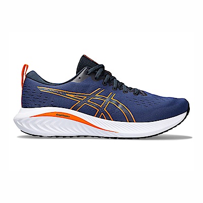 Asics GEL-Excite 10 4E [1011B599-401] 男 慢跑鞋 運動 路跑 超寬楦 緩震 深藍橘