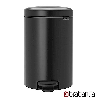 Brabantia NEWICON環保垃圾桶-12L尊爵黑