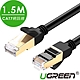 綠聯  CAT7網路線  F/FTP版 黑色 1.5M product thumbnail 1