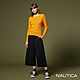 NAUTICA女裝 反白線條寬褲-黑 product thumbnail 1