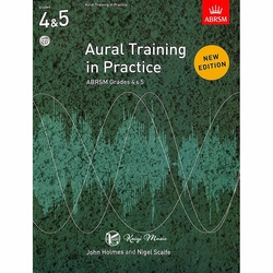 英國皇家 聽力測驗練習本第 4-5級(含1片CD) Aural Training in Practice Grade 4-5 With CD