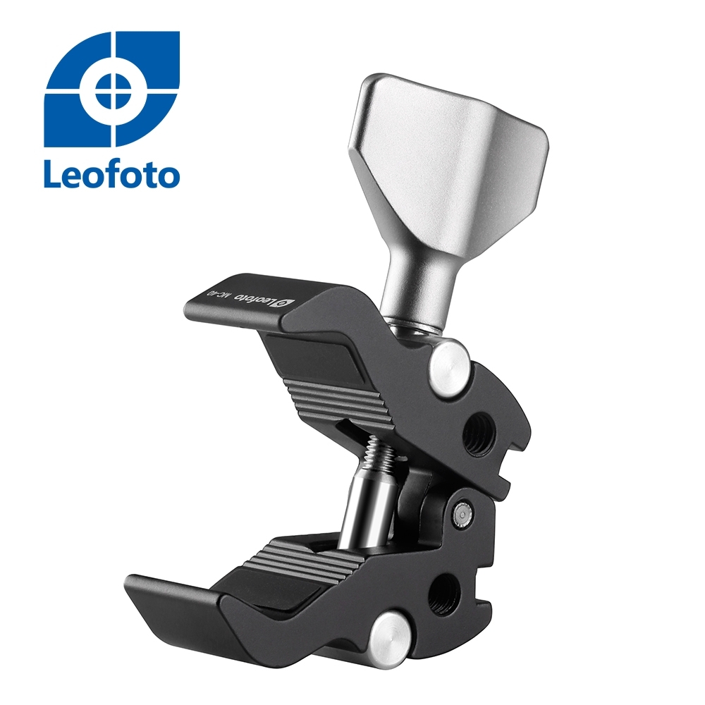 Leofoto 徠圖 MC-40 攝影鉗式固定夾具(彩宣總代理)