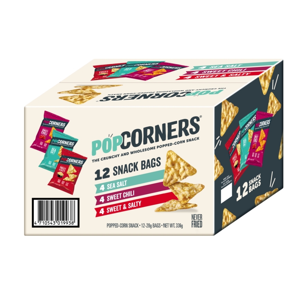 POPCORNERS爆米花脆片組合箱(336g/組)