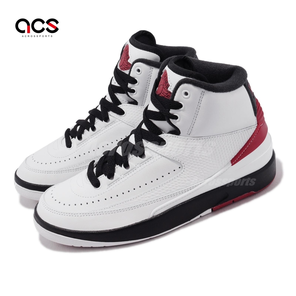 Nike Air Jordan 2 Retro GS Chicago 白紅OG 女鞋大童鞋芝加哥DX2591