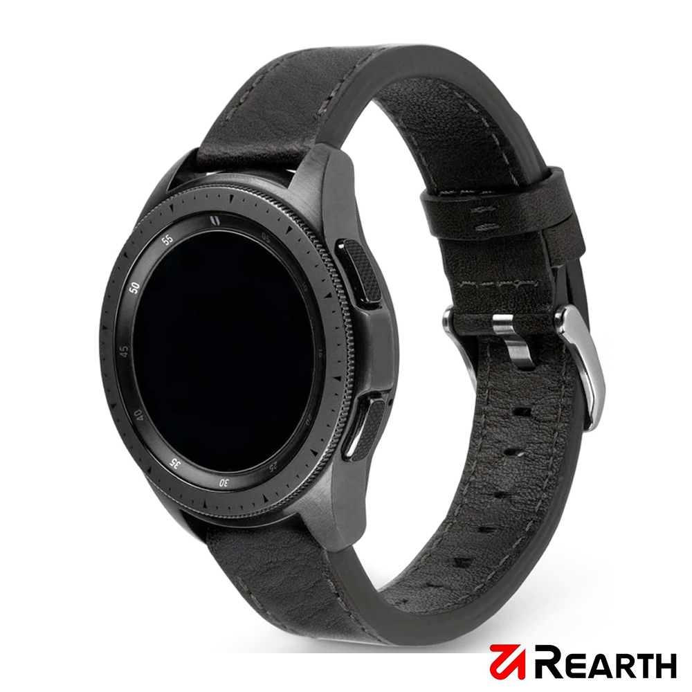 Rearth Ringke 三星 Galaxy Watch 3/4/5 真皮運動錶帶