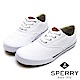 SPERRY Striper 潮流進化吸震減壓帆布休閒鞋(情侶中性款)-白 product thumbnail 1