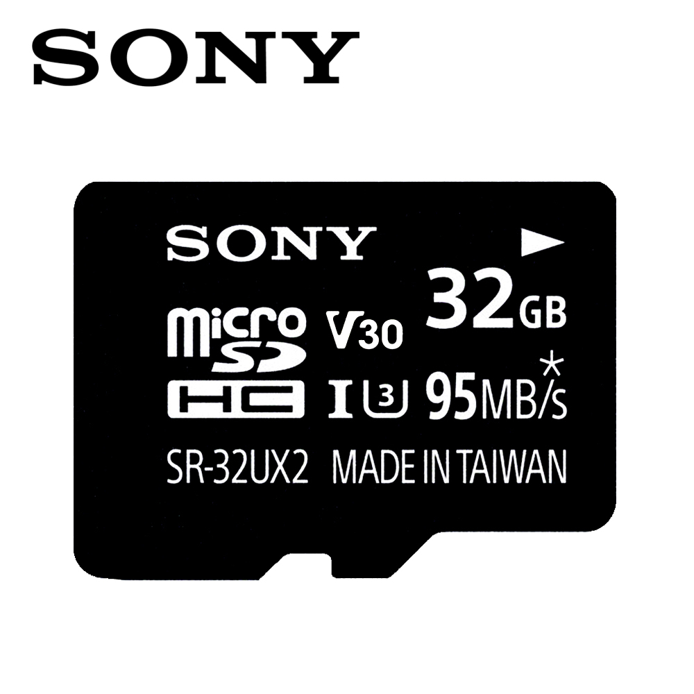 SONY 32GB microSDHC R95MB/s W70MB/s C10 U3記憶卡