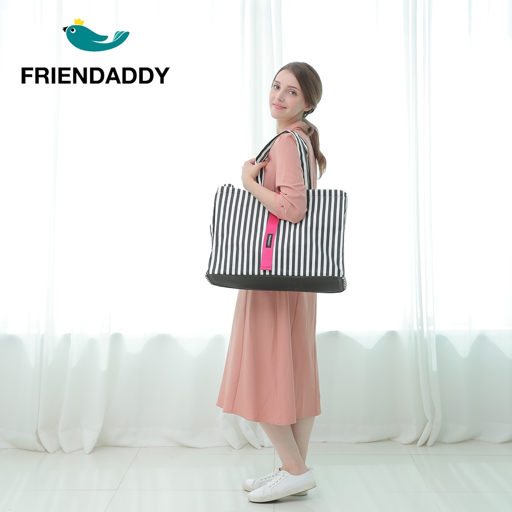 【Friendaddy】韓國防水購物沙灘包 - 寶石紅