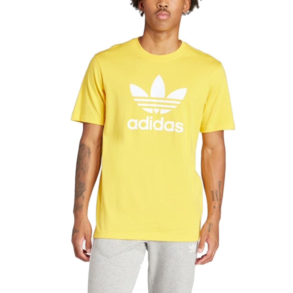 【Adidas 愛迪達】 TREFOIL T-SHIRT 圓領短袖T恤 男 - IR7977