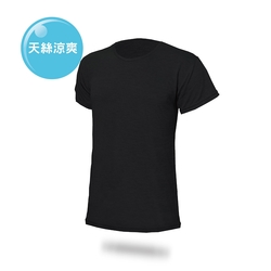 AREX SPORT 冰感清爽不黏膩天絲纖維吸排短袖上衣(M.L.XL.2L )夏日涼感男圓領短袖