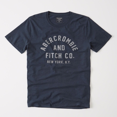 af a&f Abercrombie & Fitch 短袖 T恤 藍色 1615