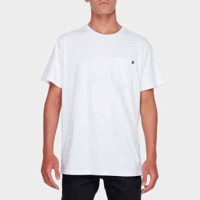 BILLABONG PREMIUM POCKET 短袖T恤 白-9562046WHT