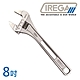 【IREGA】輕量型超薄大開口活動板手-8吋(92LW30-200) product thumbnail 2