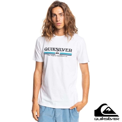 【QUIKSILVER】LINED UP SS T恤 白色