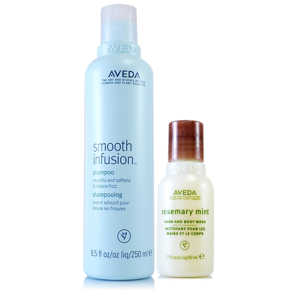 AVEDA 直順洗髮精250ml+沐浴乳或美體乳50ml(隨機出貨)