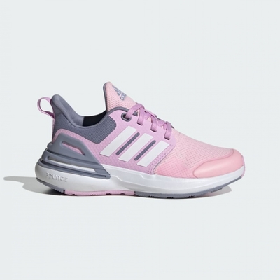 adidas 愛迪達 運動鞋 童鞋 中童 兒童 rapidasport k 粉 if8554