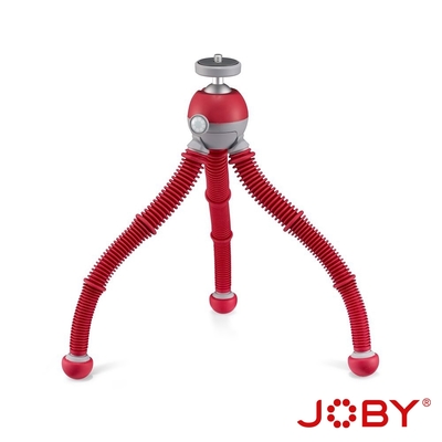 JOBY PodZilla 腳架套組(M/紅) 手機直播套組-JB01758 [公司貨]