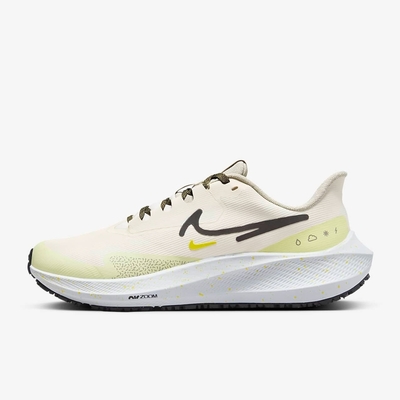 nike w air zoom pegasus shield 女慢跑鞋-白黃黑-do7626100