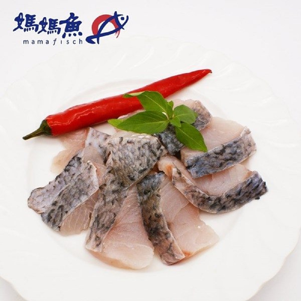 媽媽魚N‧優質養殖系列-金目鱸魚片(200g/片，共兩片)