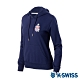 K-SWISS Hood Sweatshirt SNOOPY連帽上衣-女-深藍 product thumbnail 2