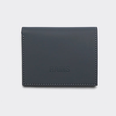 RAINS Folded 折疊錢包 皮夾 零錢包 卡夾 名片夾-灰色