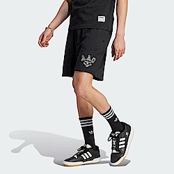 Adidas Hack AAC Shorts HZ0699 男 短褲 亞洲版 運動 休閒 毛圈布 舒適 穿搭 黑