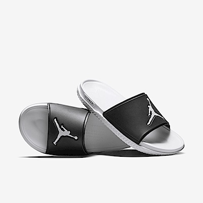 Nike Jordan Jumpman Slide FQ1598-010 男 涼拖鞋 喬丹 休閒 柔軟 緩震 白黑