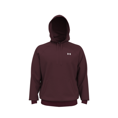 【UNDER ARMOUR】男 Rival Fleece 長袖帽T_1379861-600