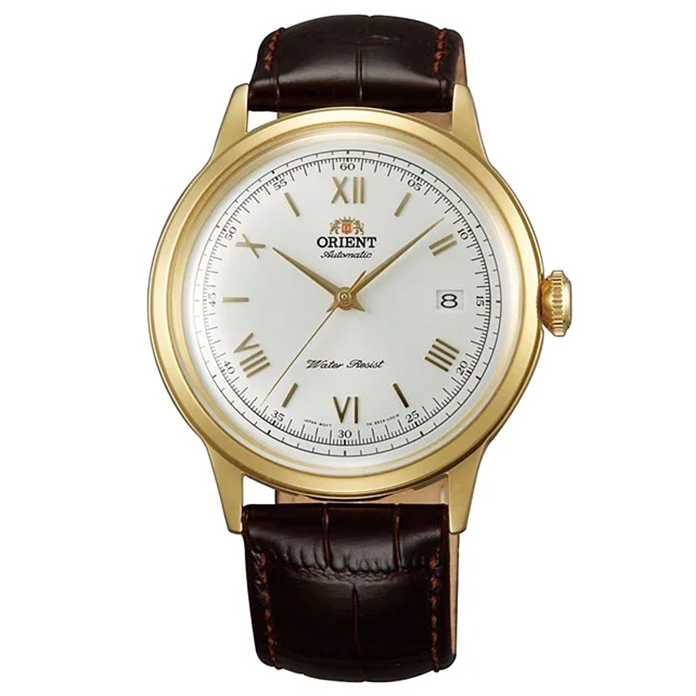 ORIENT 東方錶 DATE Ⅱ系列 簡約羅馬機械腕錶 40.5mm / FAC00007W
