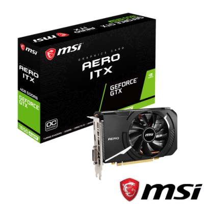 MSI微星 GeForce GTX 1650 SUPER AERO ITX OC 顯示卡