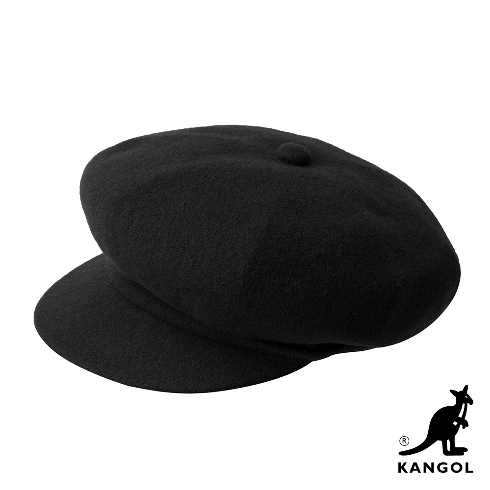 KANGOL-WOOL 報童帽 - 黑色