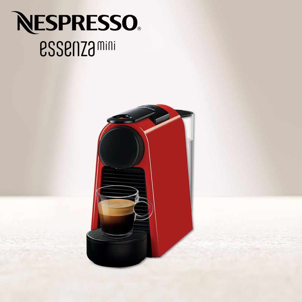 Nespresso 膠囊咖啡機 Essenza Mini 寶石紅