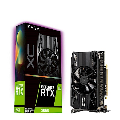 艾維克EVGA RTX2060 6GB XC GDDR6 顯示卡