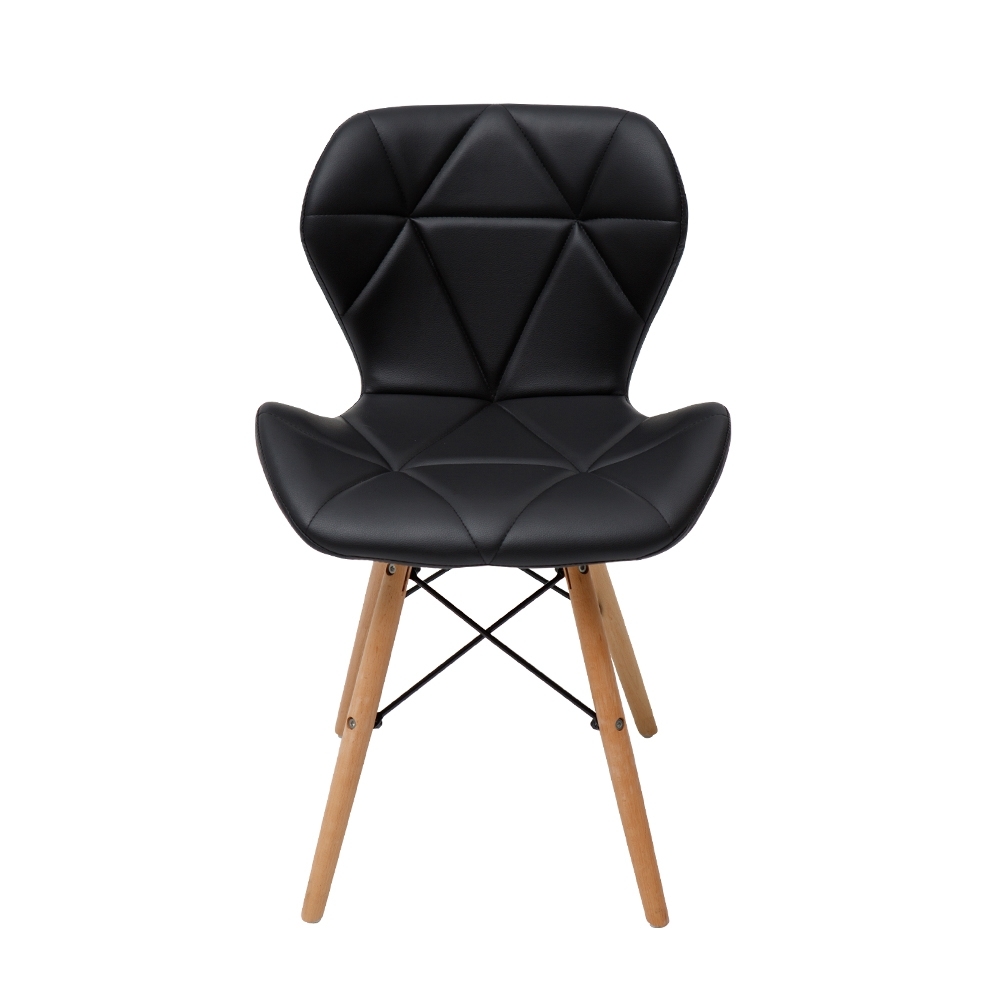 完美主義 復古風皮革餐椅/楓木椅/書桌椅(3色)