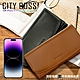 City Boss  for iPhone14 ProMax/14Plus 頂級植鞣牛皮腰掛皮套 product thumbnail 2