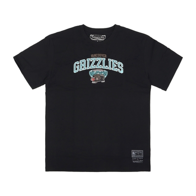 Mitchell Ness 短袖 Grizzlies 短T 黑 NBA 復古 曼菲斯灰熊 MNTS015VGB