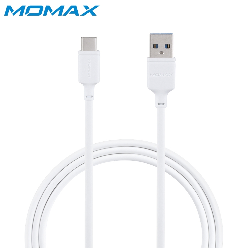 MOMAX Zero USB 至 Type-C 連接線(1M)DA16-白