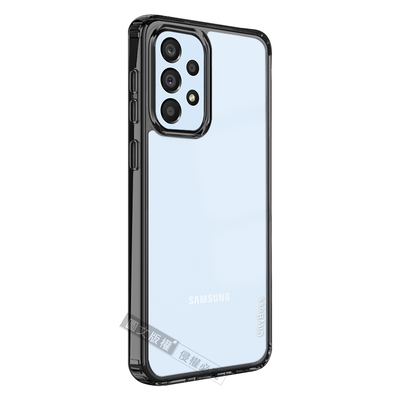 CITY晶鑽彩盾 三星 Samsung Galaxy A33 5G 抗發黃透明殼 氣囊軍規防摔殻 手機殼(曜石黑)