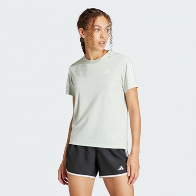 adidas 上衣 女款 短袖上衣 運動 OTR B TEE 綠 IN1593 (S2486)