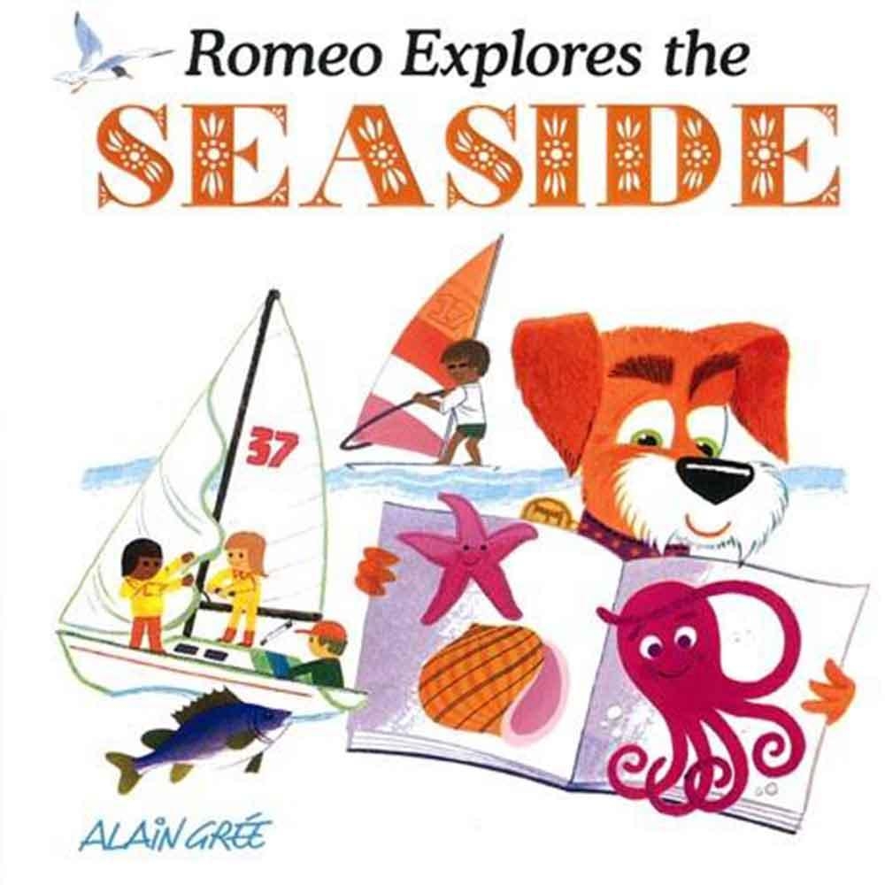 Romeo Explores The Seaside 羅密歐遊海邊 硬頁繪本 | 拾書所