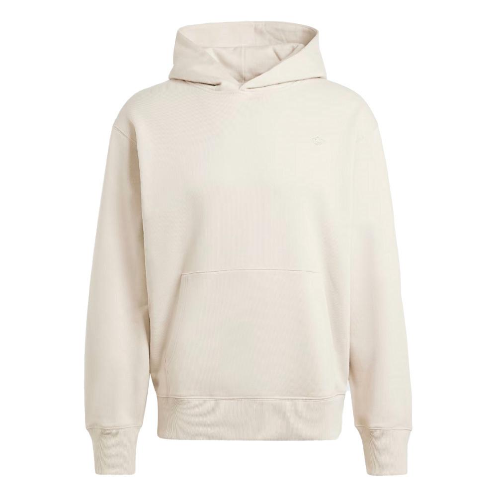 Adidas C Hoodie FT [IM4405] 男 連帽 上衣 帽T 運動 休閒 保暖 舒適 棉質 三葉草 米