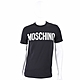 MOSCHINO 字母印花黑色有機棉短袖TEE T恤(男款) product thumbnail 1