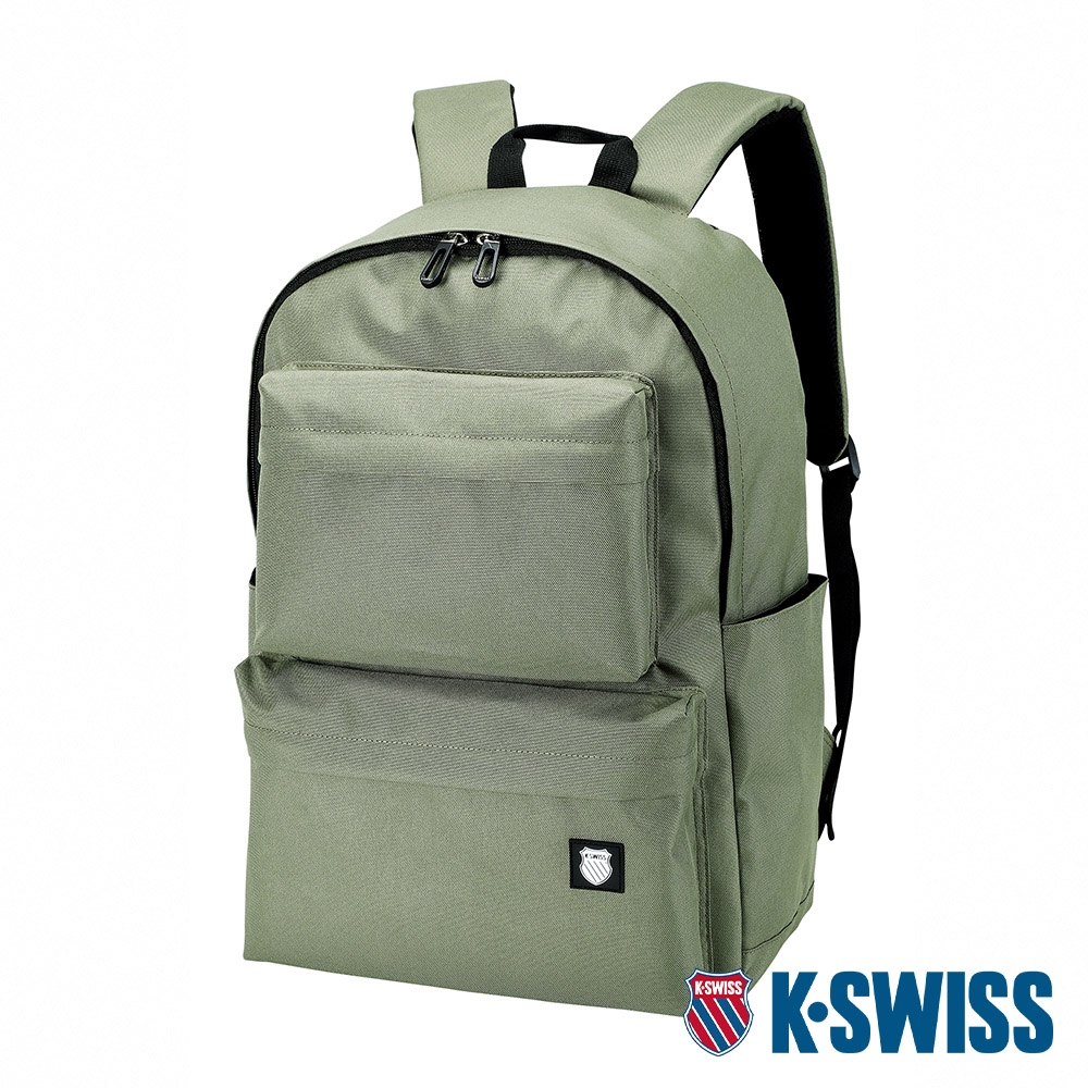 K-SWISS  Backpack 運動後背包-橄欖綠