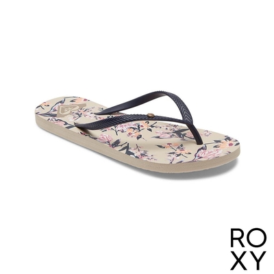 【ROXY】BERMUDA PRINT 夾腳拖 金色