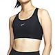 NIKE AS SWOOSH BRA PAD女運動內衣-黑-BV3637010 product thumbnail 1