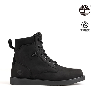 Timberland 男款黑色磨砂革休閒靴|A5Y1W015